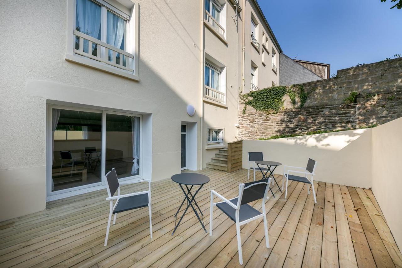 La Recouvrance: Spacious Room with Shared Living and Private Terrace Brest Exterior photo